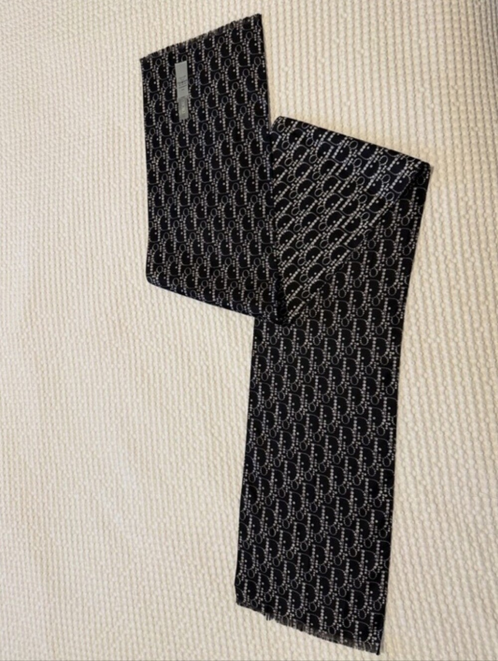 Dior Silk Scarf/Neckerchief with Bracelet - Picture 2 of 13